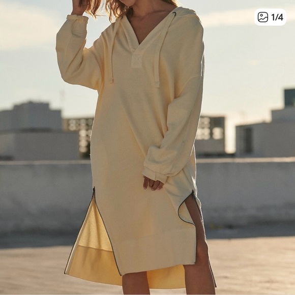 FP Movement by Free People Tops - FP Movement Spur of the Moment solid hoodie Ivory XS
